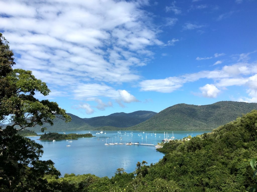 The Whitsundays from the "Beak".