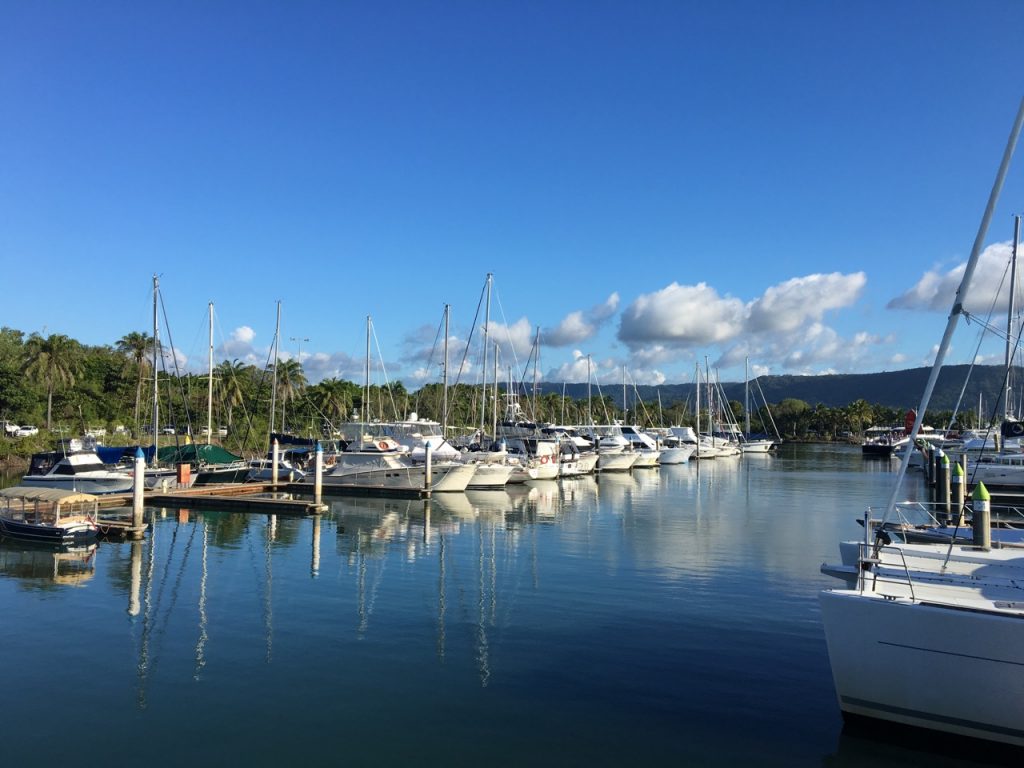A serene harbour at The Port.