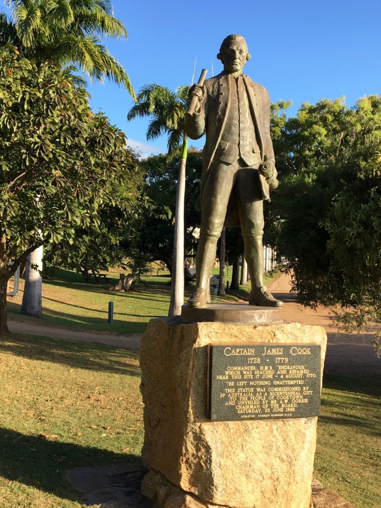 Captain James Cook, founder of Cooktown in 1770.