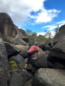 Granite Gorge made for great scrambling.