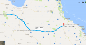 We took 3 days to drive this route.