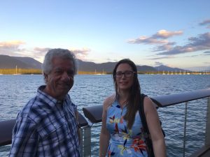 We met up with our niece Becki one evening and had a delicious dinner at Ochre on the Cairns waterfront. 