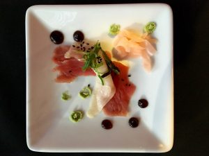 Our starter was beautifully creative.