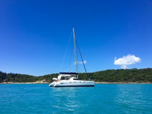 At Tongue Bay we dinked in to land on Whitsunday Island.