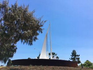 The singing ship at Emu Park near Yeppoon.