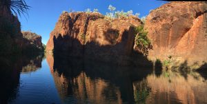 Heading down the lower gorge