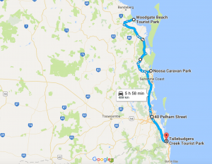 The last of Queensland as we head south repeating some of our route but trying to see new territory as well.